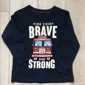 Toddler Boys Long Sleeve Shirt